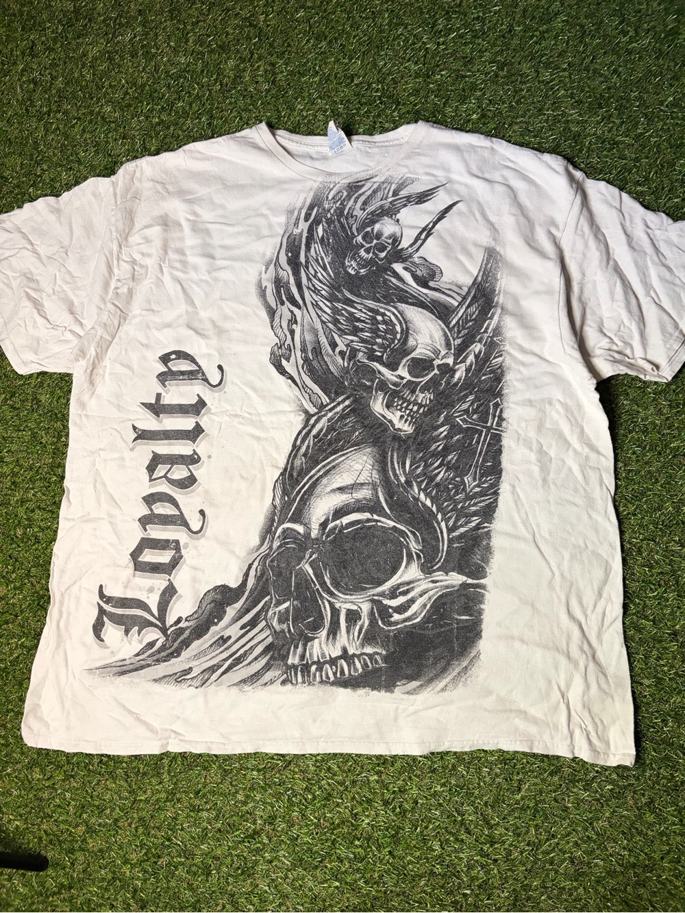 White Affliction style T Shirt